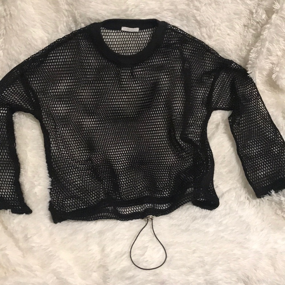 New Zara mesh top